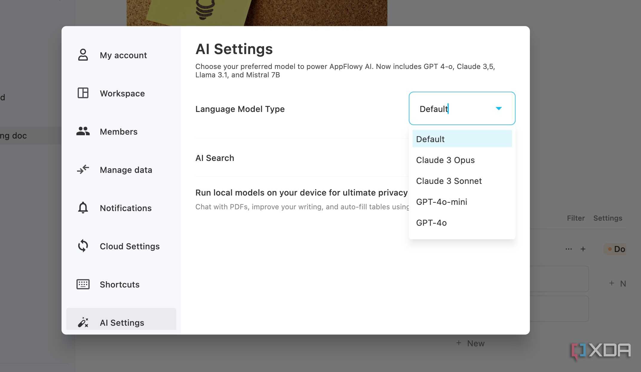 AppFlowy AI tool