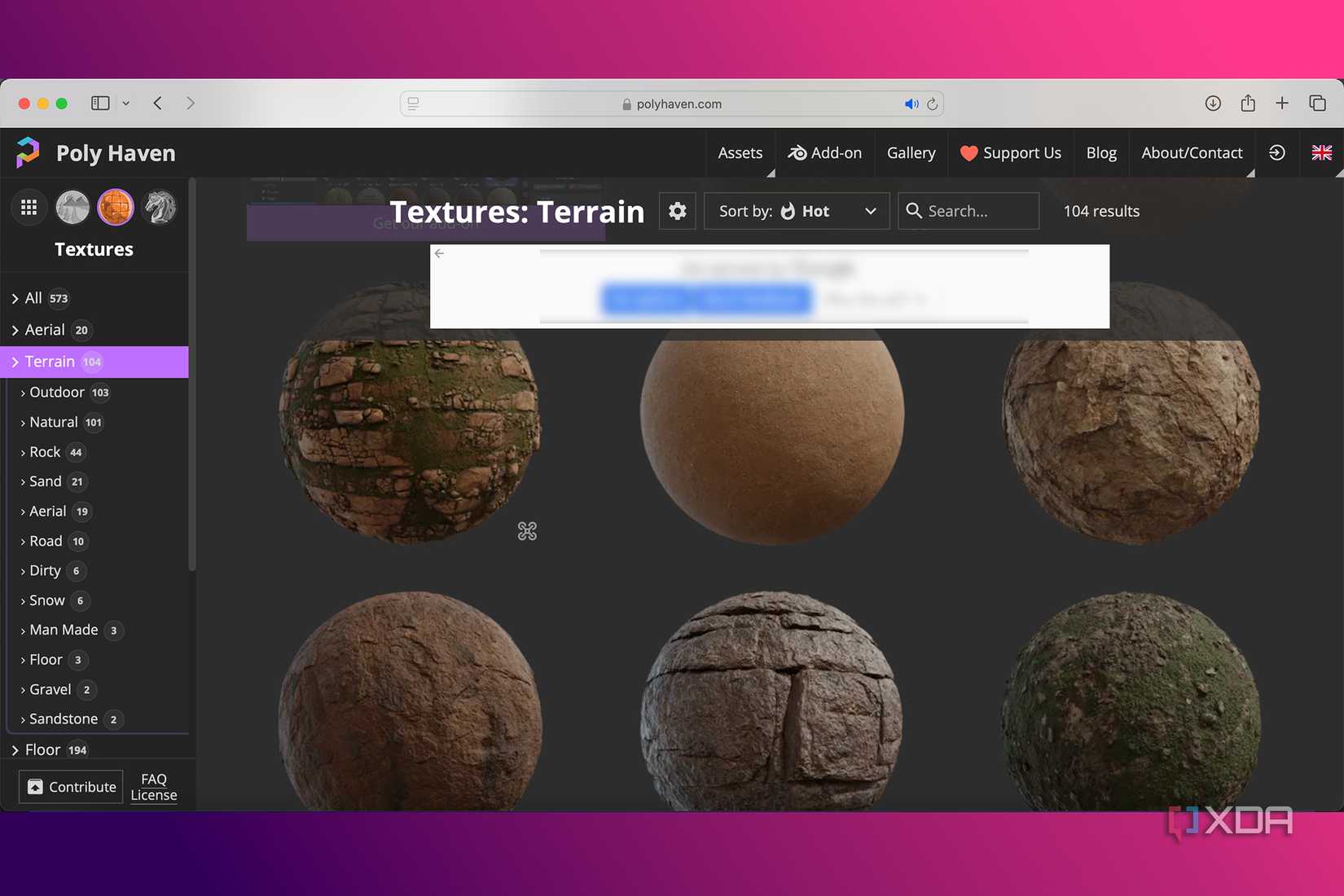 Find your favorite Blender textures