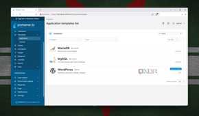 Adding a template in Portainer