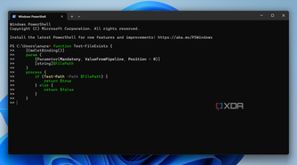 Portable powershell function