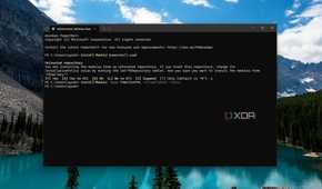 Running the powershell-yaml module in PowerShell