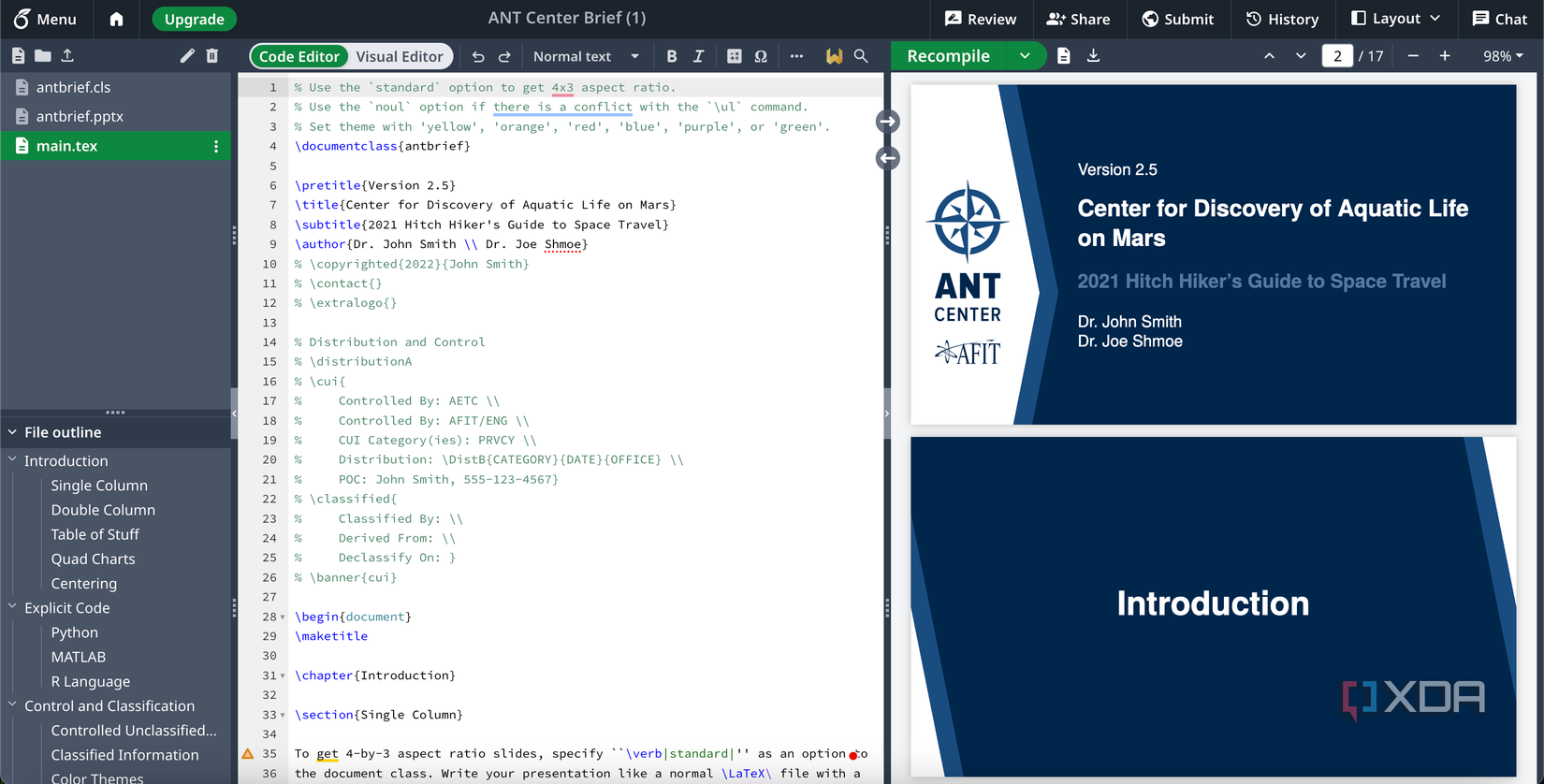 6 creative ways to use Overleaf for personal projects or presentations