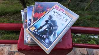 A bunch of PSP games