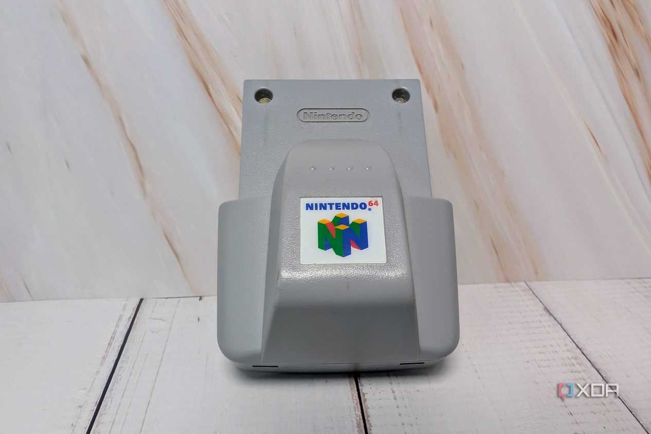Rumble pak accessory for Nintendo 64