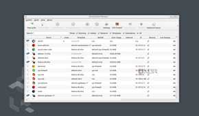 The Qubes Manager in Qubes OS
