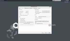 The Qubes settings in Qubes OS