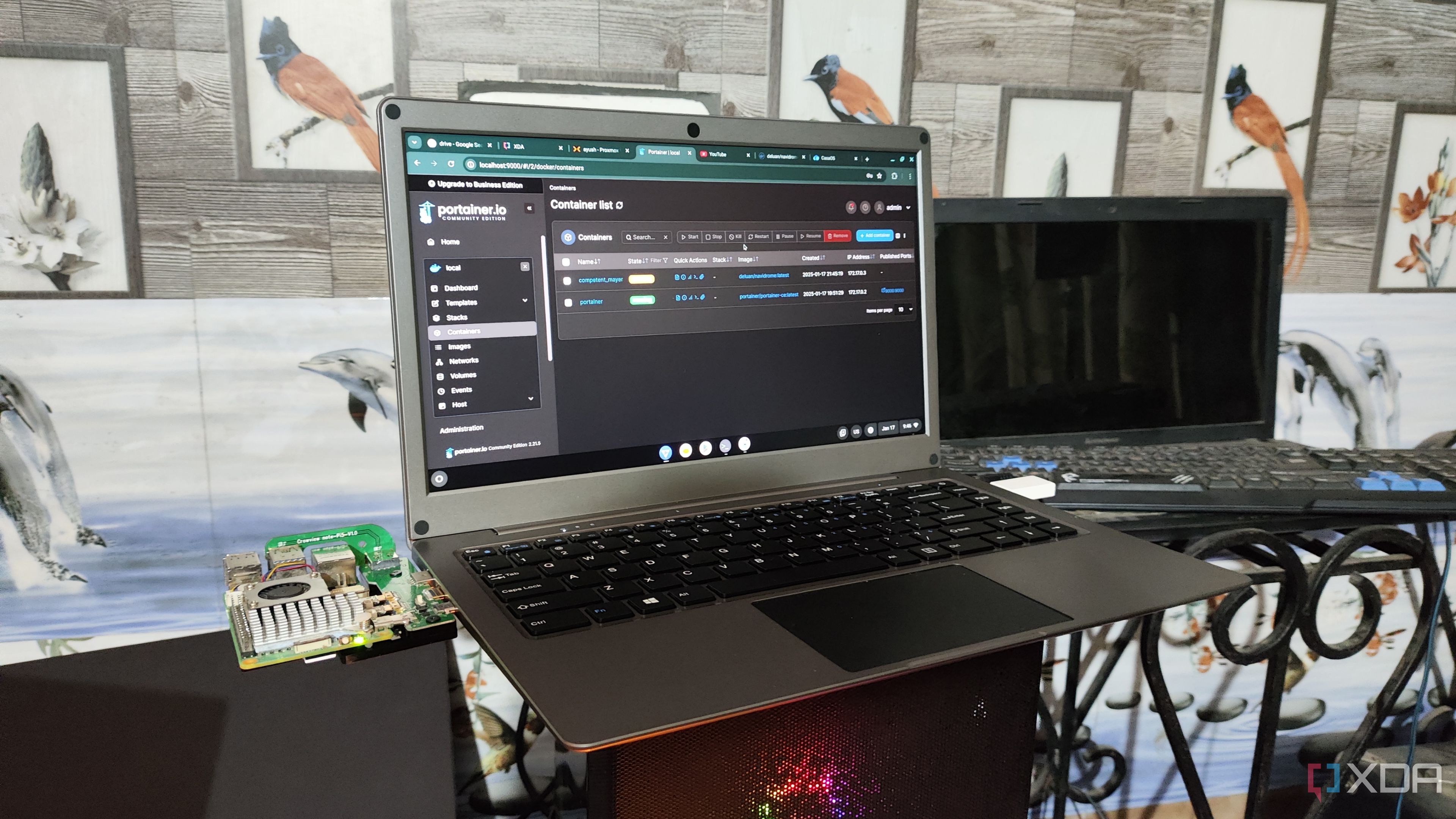 I tried using my Raspberry Pi as a laptop