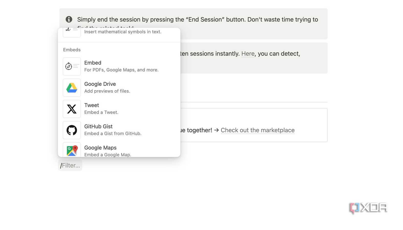 third-party app integration in Notion