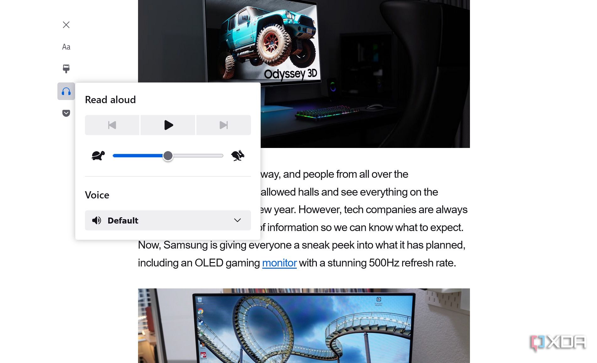 Firefox read aloud 