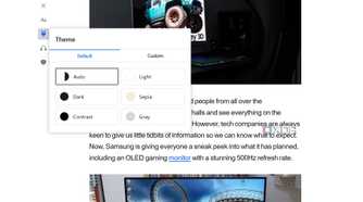 Firefox reader mode theme