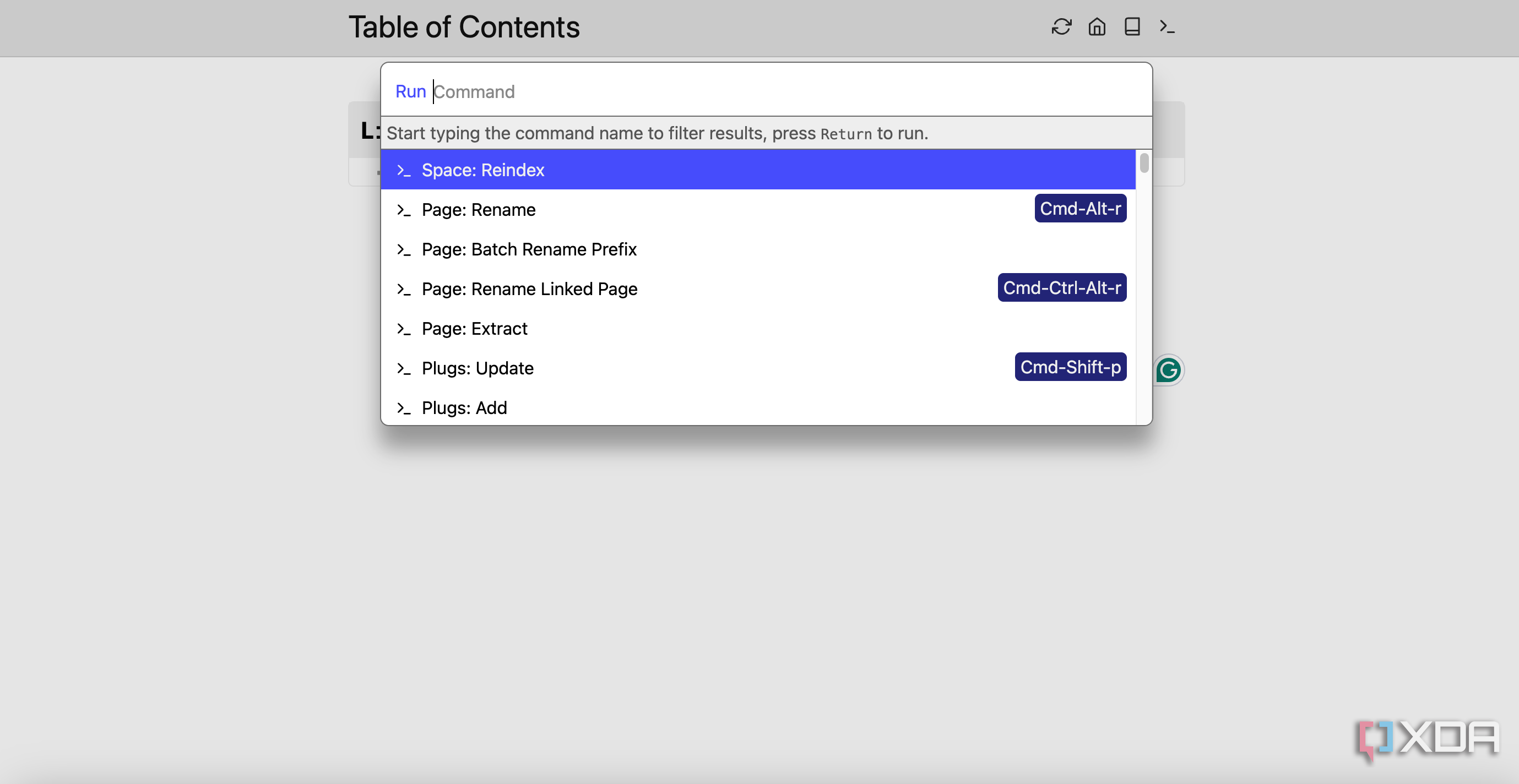 SilverBullet run interface