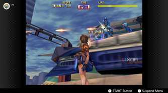 Screenshot of Sin and Punishment for the Nintendo 64 on the Nintendo Switch Online service