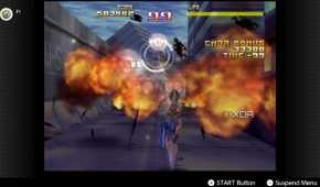 Screenshot of Sin and Punishment for the Nintendo 64 on the Nintendo Switch Online service