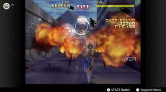 Screenshot of Sin and Punishment for the Nintendo 64 on the Nintendo Switch Online service