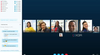 Screenshot of Skype for Business on Windows 8.1