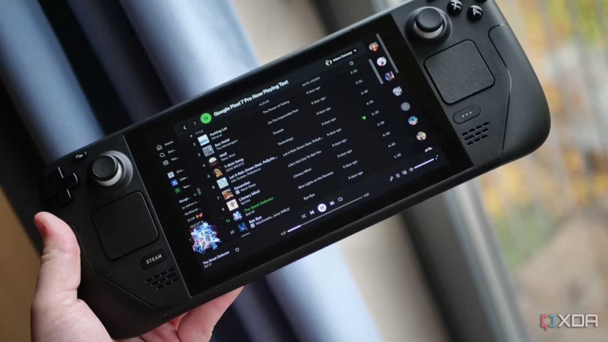 Spotify-on-steam-deck