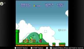 Screenshot of Super Mario All-Stars for the Super Nintendo on the Nintendo Switch Online service