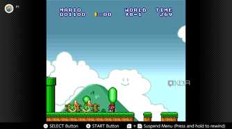 Screenshot of Super Mario All-Stars for the Super Nintendo on the Nintendo Switch Online service