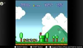 Screenshot of Super Mario All-Stars for the Super Nintendo on the Nintendo Switch Online service