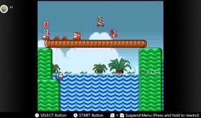 Screenshot of Super Mario All-Stars for the Super Nintendo on the Nintendo Switch Online service