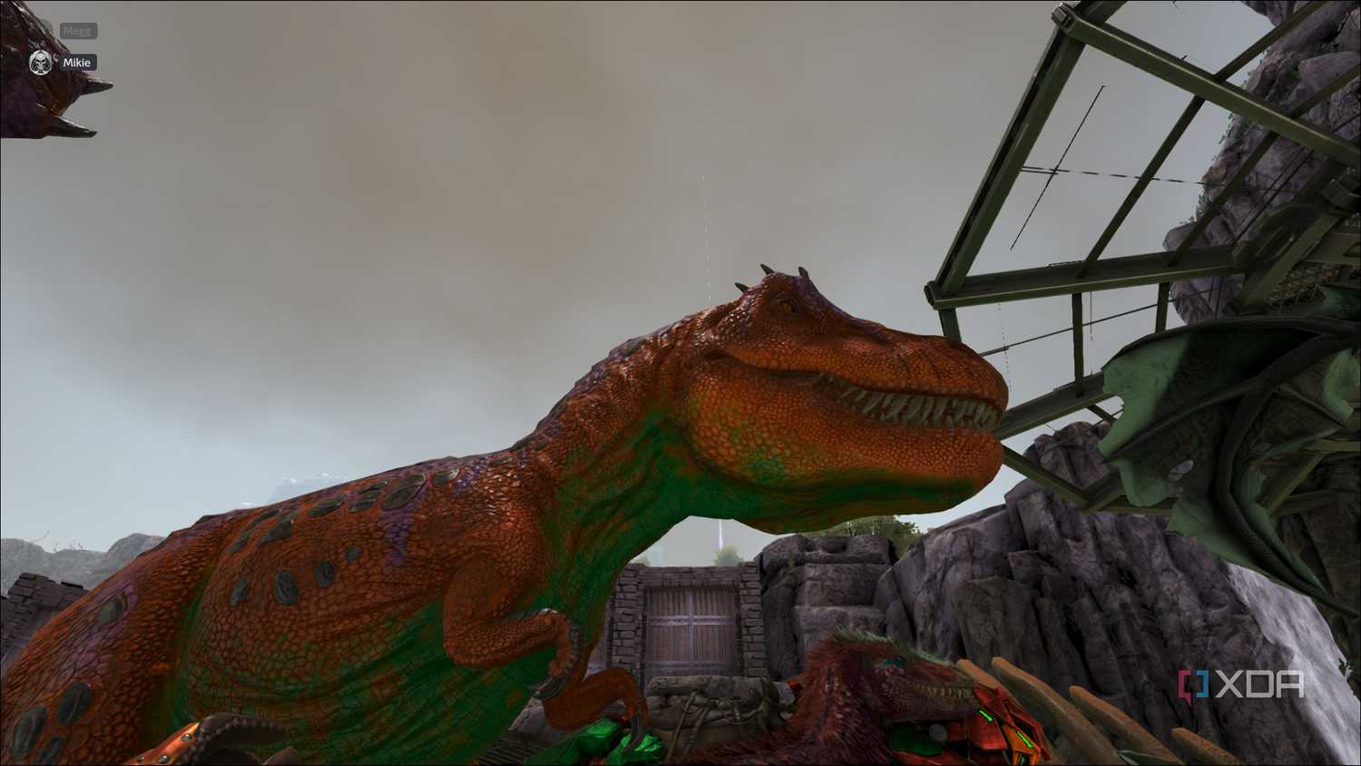 a t-rex in ark survival evolved