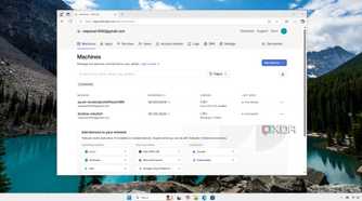 The Tailscale web UI