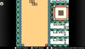 Screenshot of Tetris DX for the Game Boy Color on the Nintendo Switch Online service