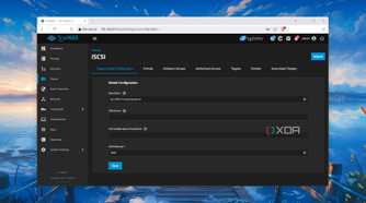 The iSCSI wizard in TrueNAS Scale
