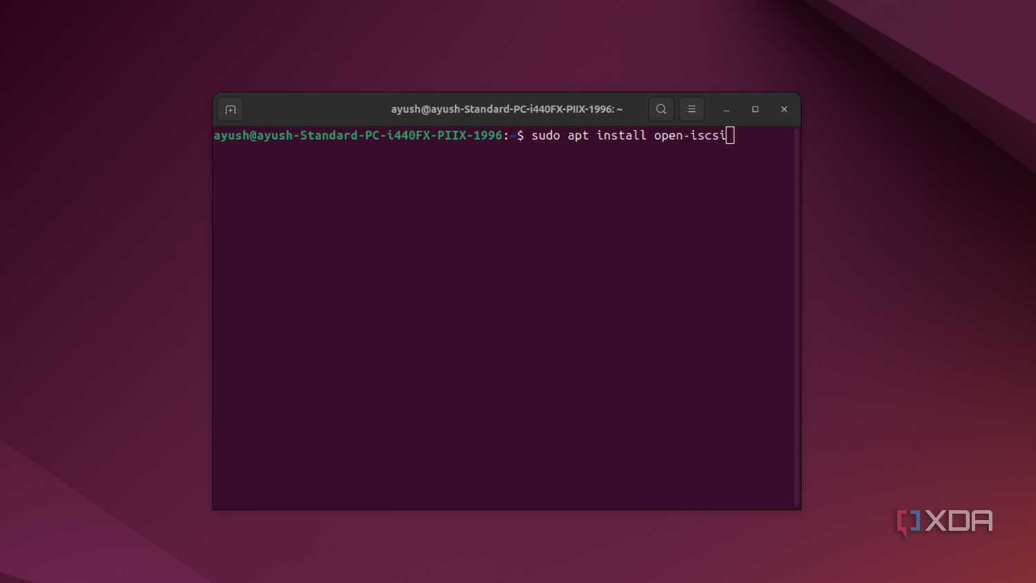 Installing Open iSCSI on Ubuntu