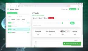 Monitoring the IP-Tools container on Uptime Kuma