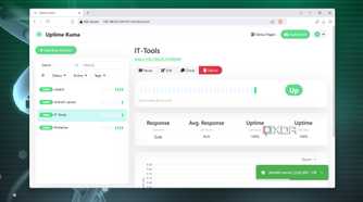 Monitoring the IP-Tools container on Uptime Kuma
