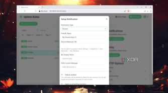 Setting up notifications on Uptime Kuma