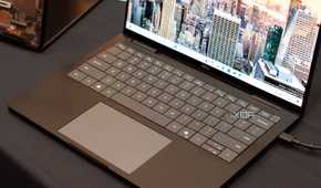Ventiva ICE9 in Laptop closeup on table