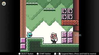 Screenshot of Wario Land 3 on the Game Boy Color on the Nintendo Switch Online service