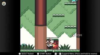 Screenshot of Wario Land 3 on the Game Boy Color on the Nintendo Switch Online service