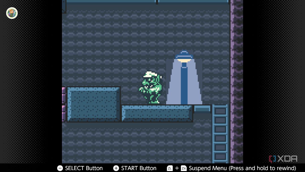 Screenshot of Wario Land 3 on the Game Boy Color on the Nintendo Switch Online service