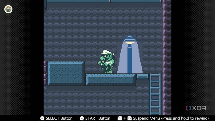 Screenshot of Wario Land 3 on the Game Boy Color on the Nintendo Switch Online service