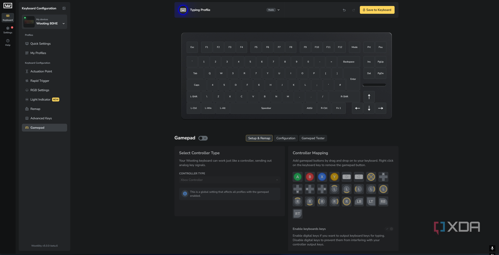 Keyboard Led Move Wooting 80HE review: Near perfection in a keyboard