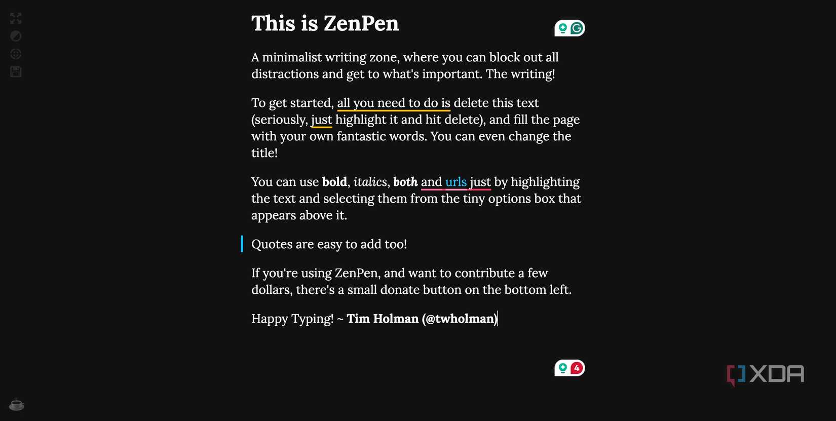 Zenwriter Free 6 distraction free writing-focused apps you should be using