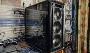 A PC with an RTX 3080 Ti and a GTX 1080