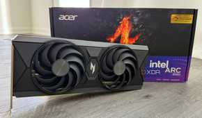 acer b580 arc card in front of box