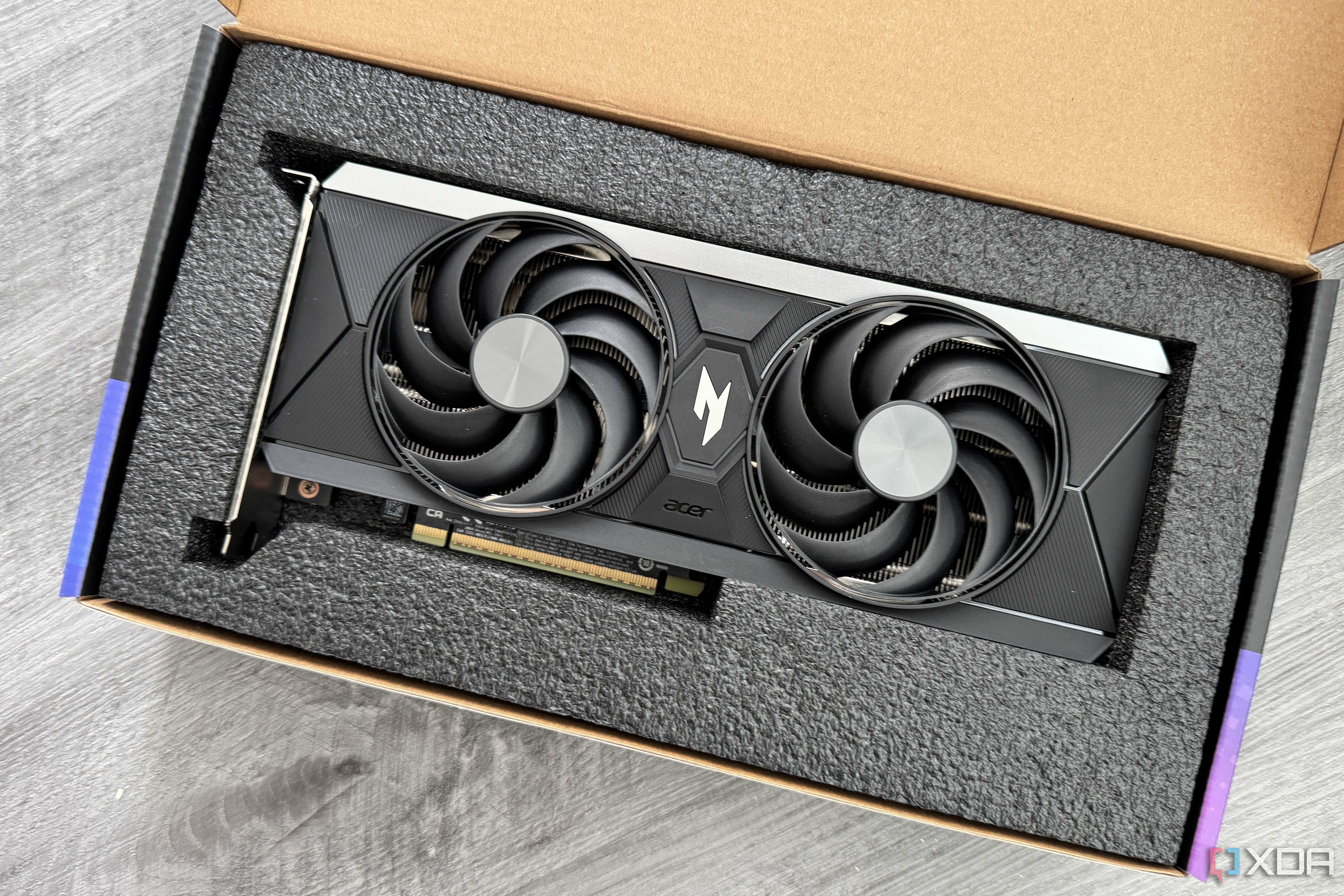 acer b580 arc gpu in box
