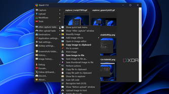 after capture tasks settings in sharex