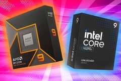 Image showing AMD and Intel CPU boxes