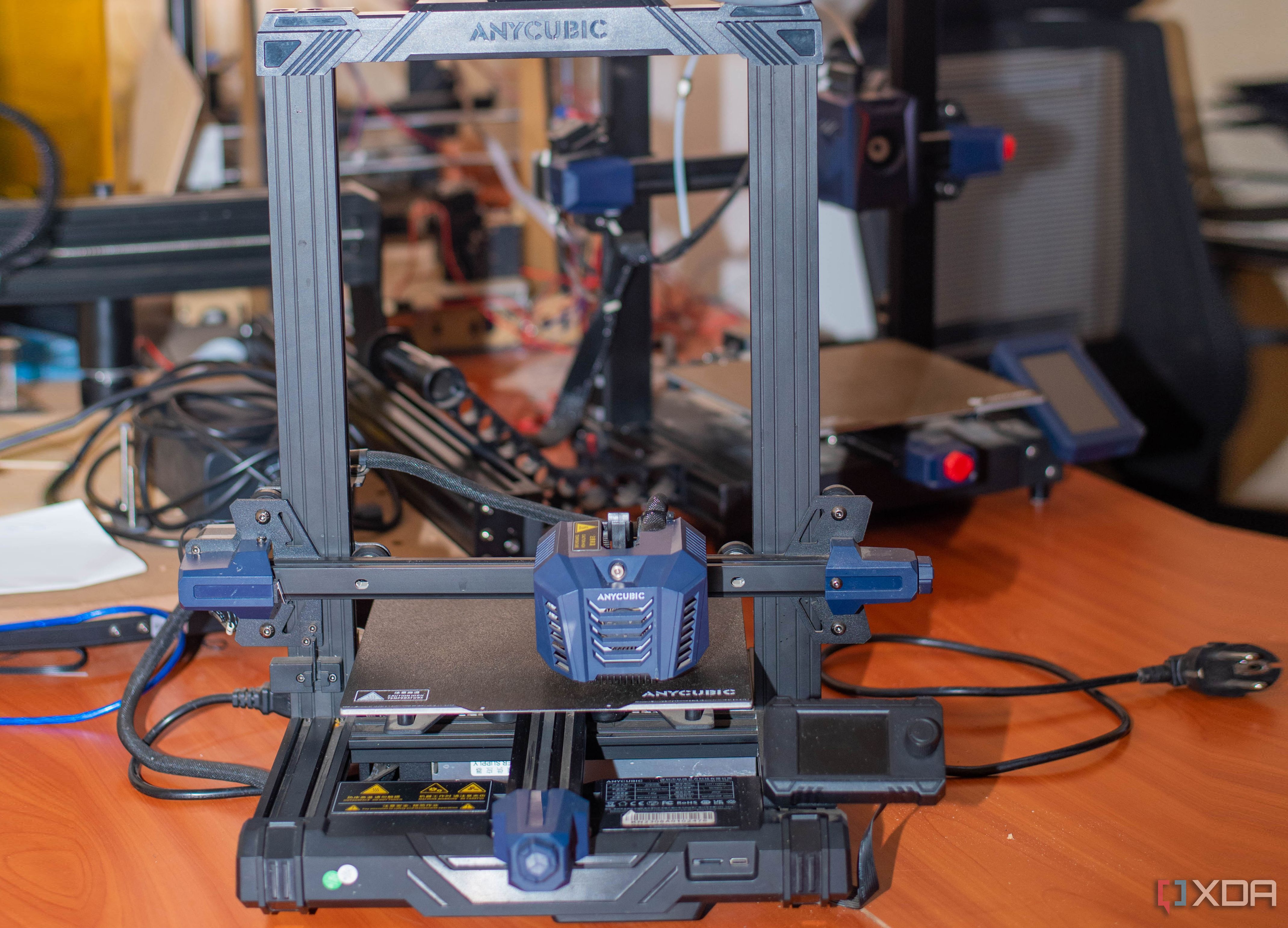 Anycubic Kobra 3D printer on top of a table