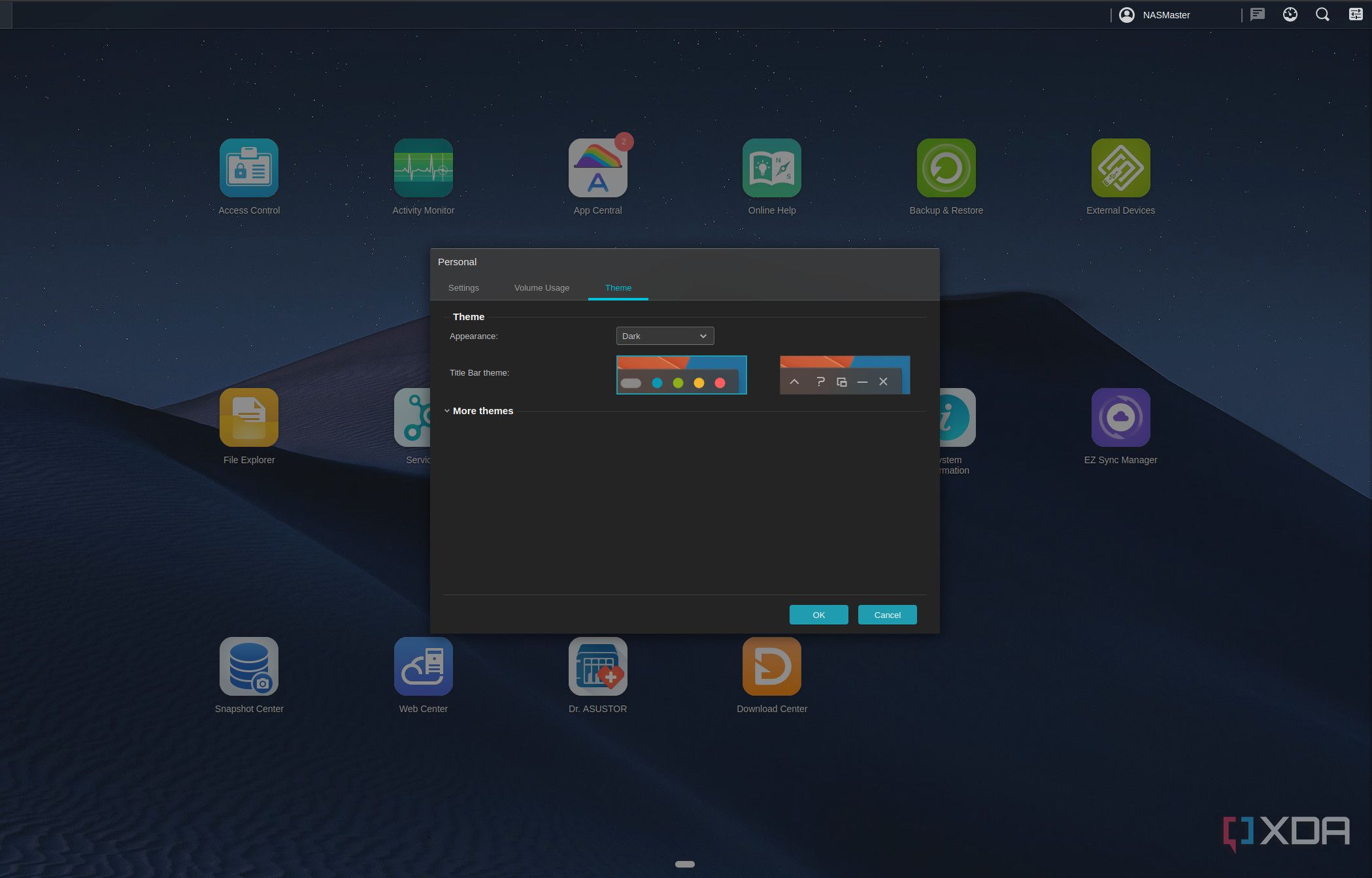 asustor-adm-themes-screenshot