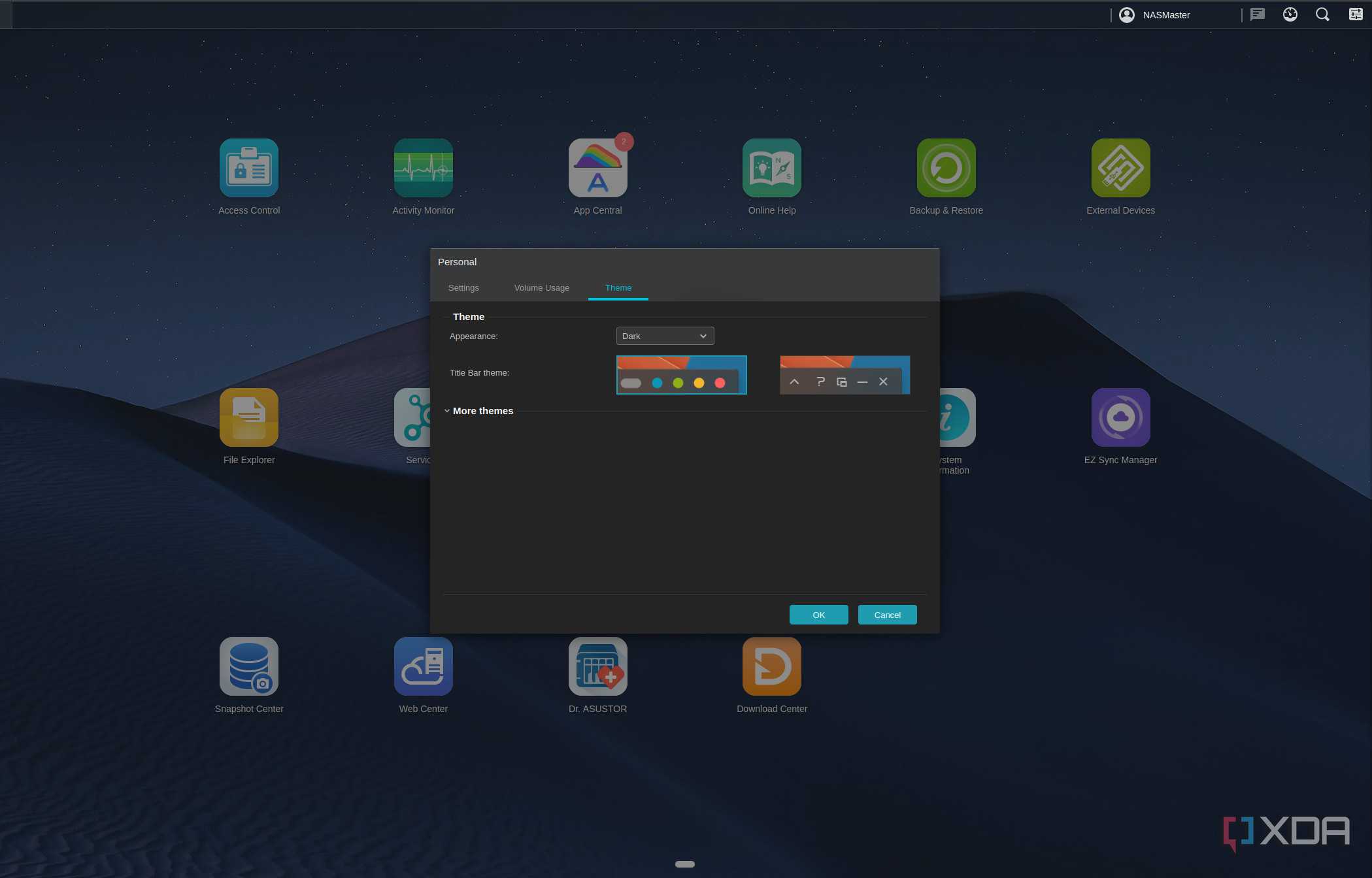 asustor-adm-themes-screenshot