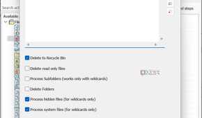 Automate file deletion