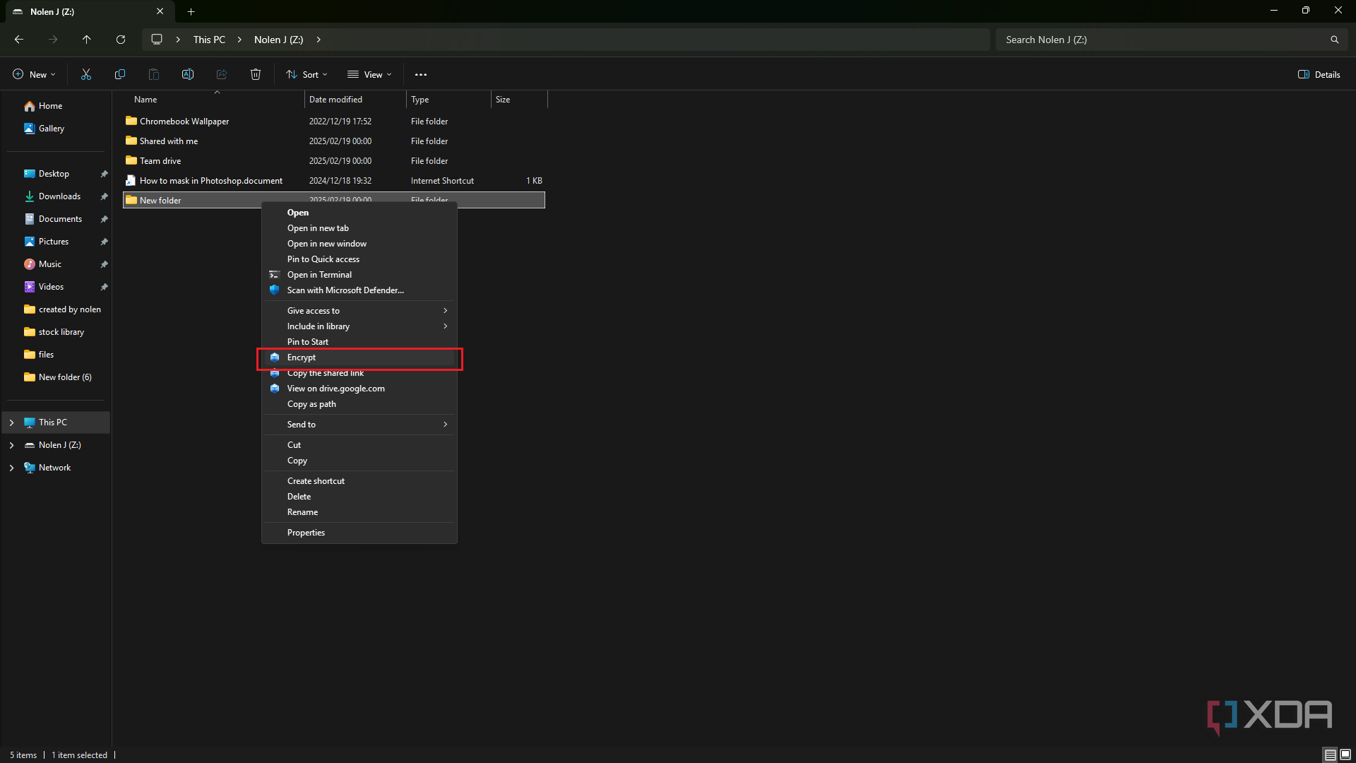 CloudMounter additional file options