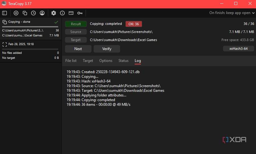 TeraCopy copies your files securely and and at faster speeds compared ...